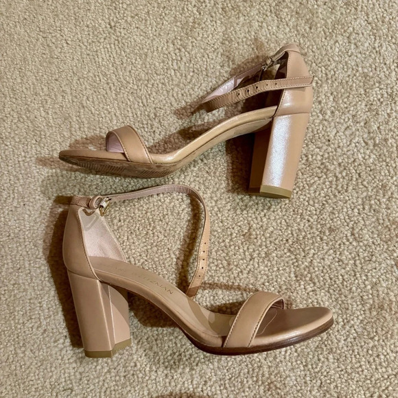 Stuart Weitzman‎ Nearly Nude Bambina Beige Size  5.5 - Picture 2 of 4